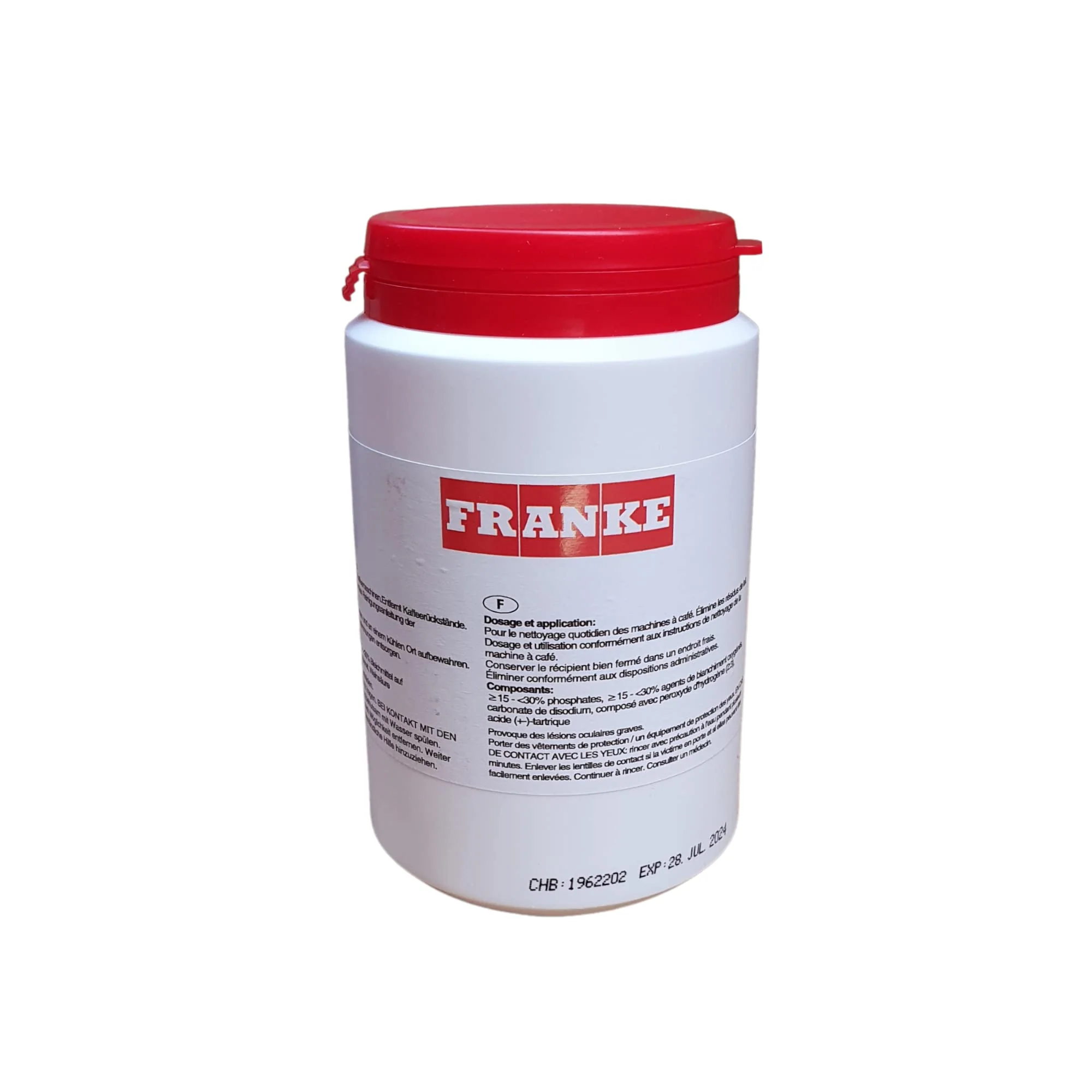 Franke cleaningtablets 100 pcs 2,3 gr