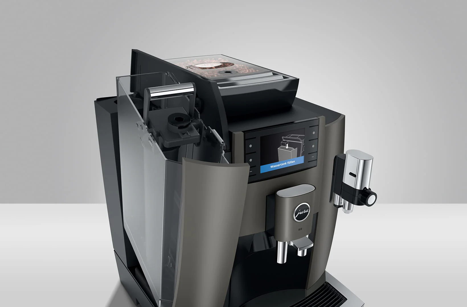 JURA W8 Dark Inox (EA) with free coffee worth €65 - Image 8