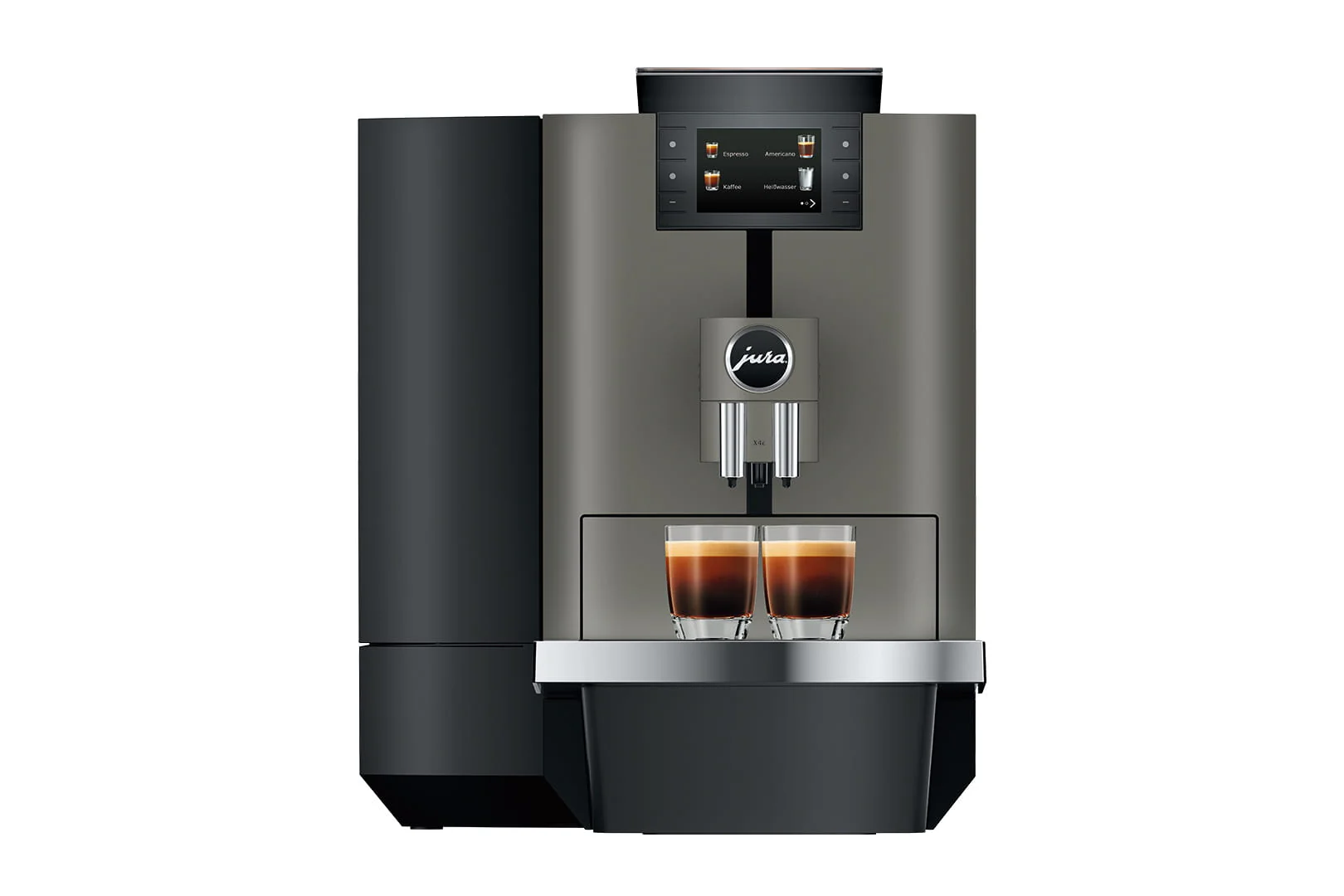 JURA X4c Dark Inox (EA) with free coffee worth €65