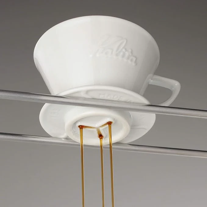 Kalita HA 185 Porcelain White Wave Dripper - Image 2