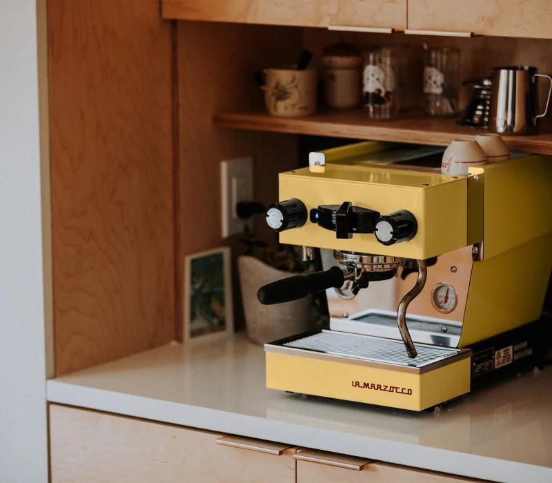La Marzocco Linea Micra - Yellow with free gift worth €130 - Image 2