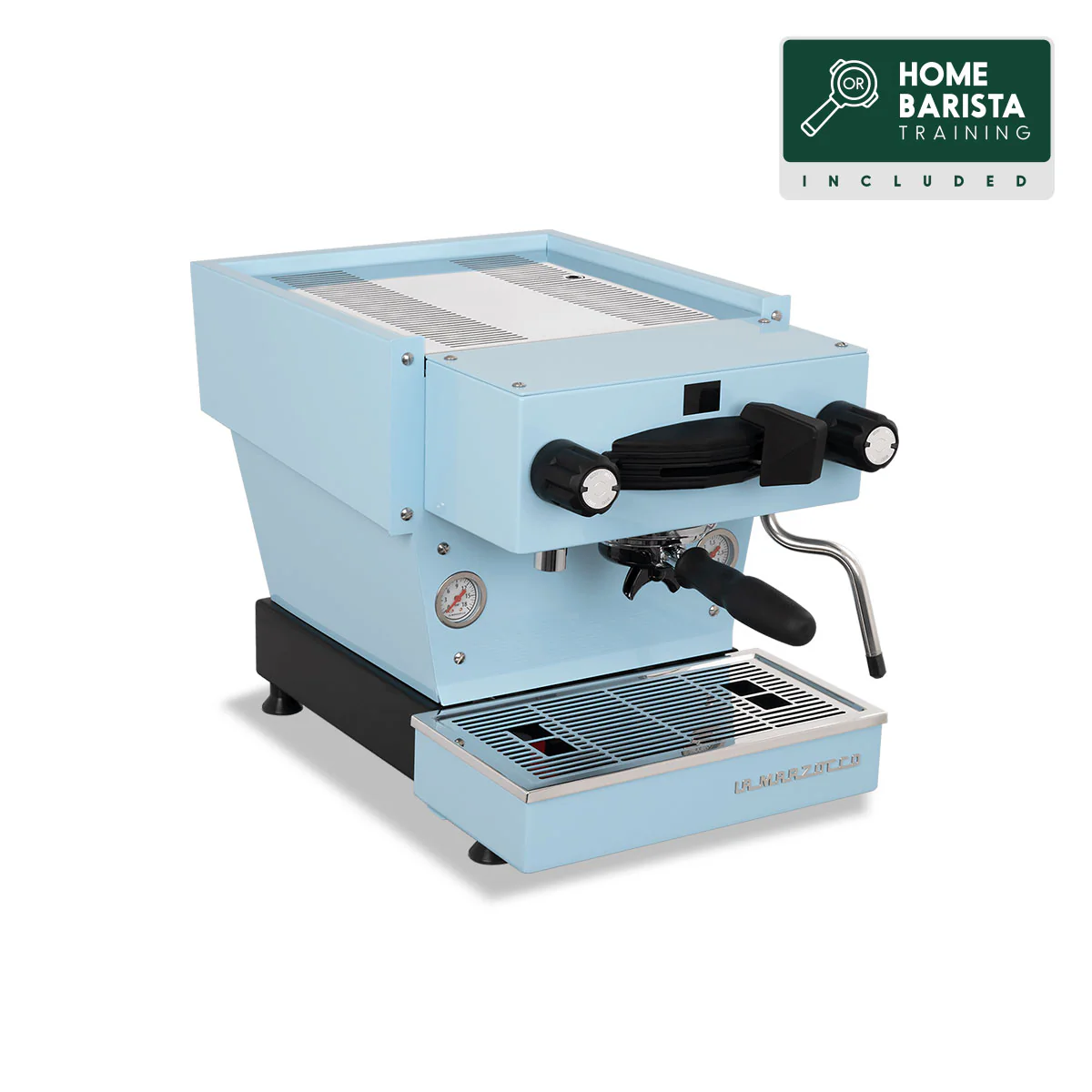 La Marzocco Linea mini R - Cool Touch - Blue with free gift worth €130