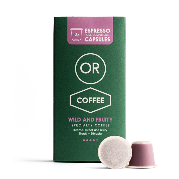 Speciality Coffee Compostable Capsules – Wild and Fruity