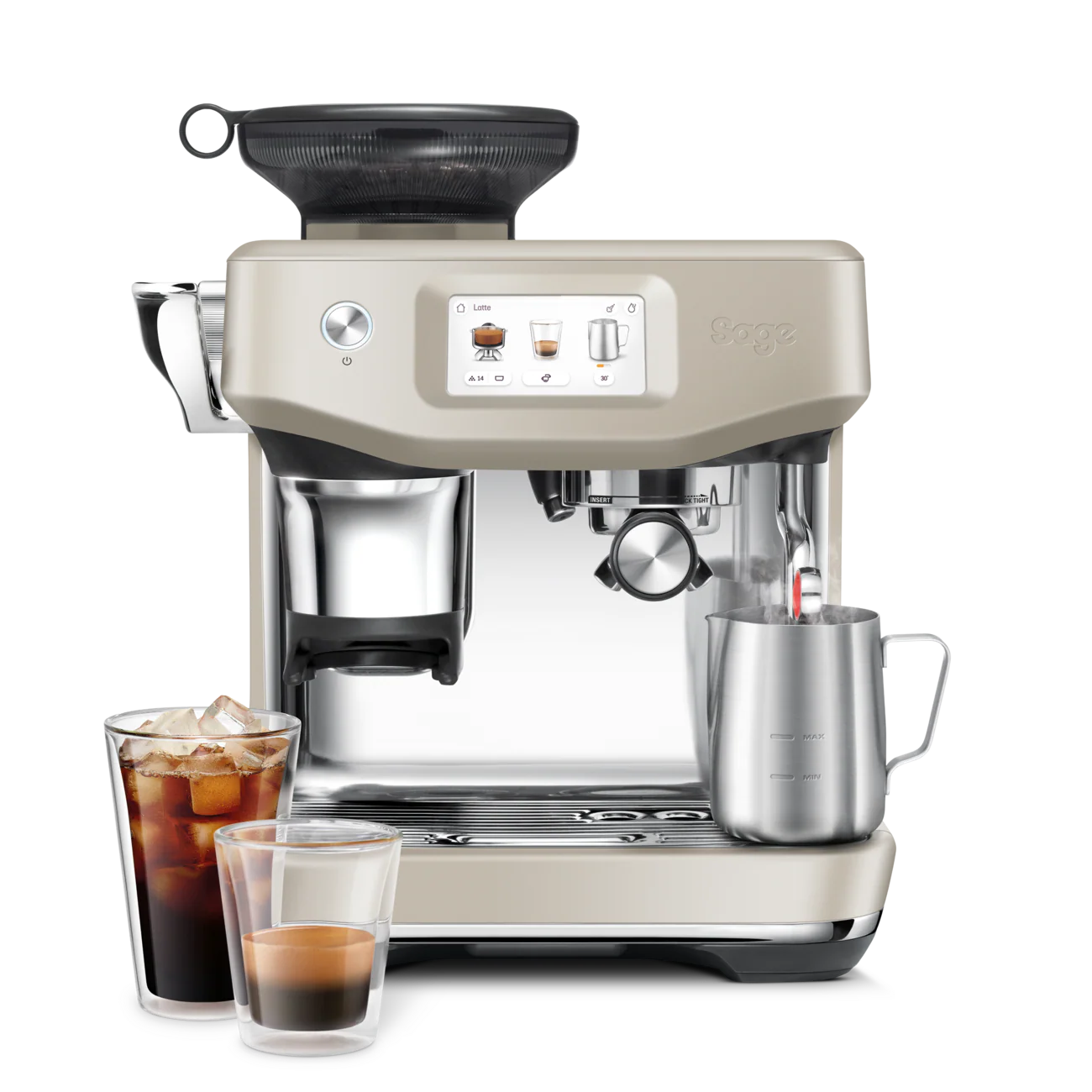 Sage Barista Touch Impress Almond Nougat Cold Extraction - with free gift worth €130