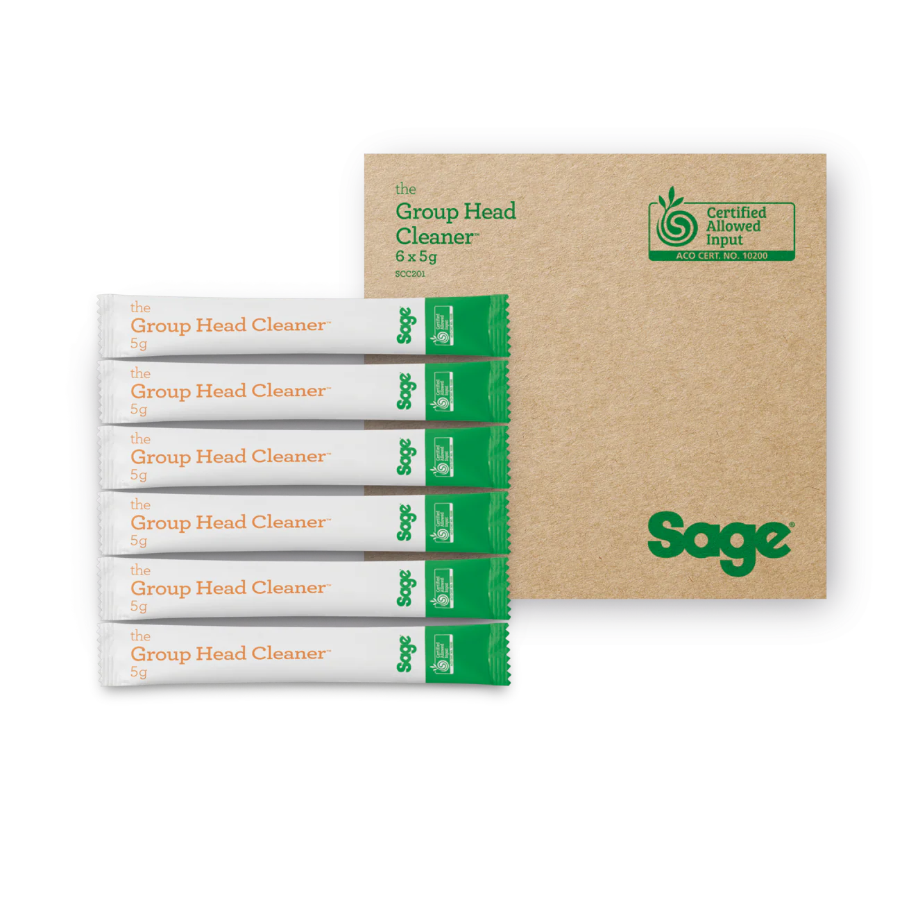 Sage The Group Head Cleaner – Brew Head Cleaning Powder – 6pcs