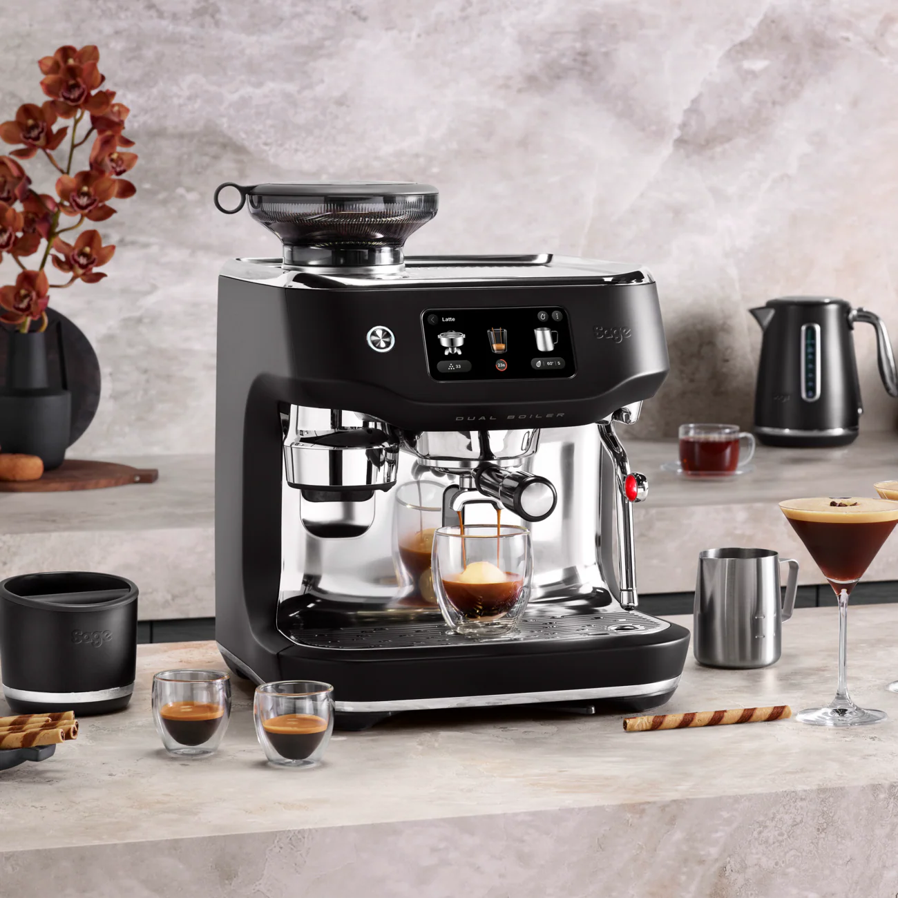 Sage Oracle Dual Boiler Black Truffle - with free gift worth €130 - Image 8