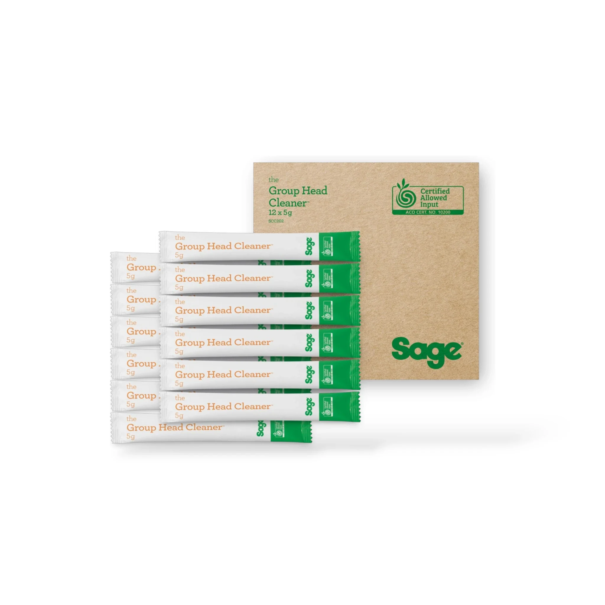 Sage The Group Head Cleaner – Brew Head Cleaning Powder – 12pcs